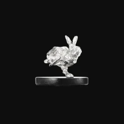 Christofle Agile Rabbit in Sterling Silver - Haute Orfèvrerie