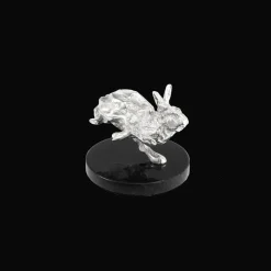 Christofle Agile Rabbit in Sterling Silver - Haute Orfèvrerie