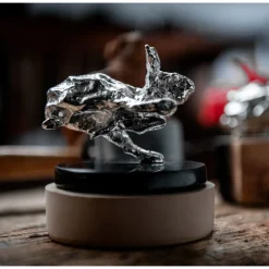 Christofle Agile Rabbit in Sterling Silver - Haute Orfèvrerie