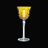 Christofle Amber Crystal Wine Glass