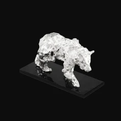 Christofle Bear small version in Sterling Silver - Haute Orfèvrerie