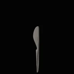 Christofle Black Stainless Steel Butter Spreader