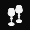 Christofle Blown Glass White Wine Glass Set