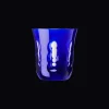 Christofle Blue Crystal Water Glass
