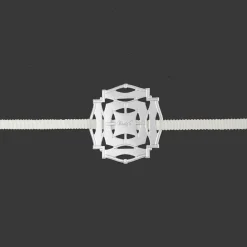Christofle Celebration ornament Round - Silver Plated
