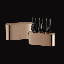 Christofle Copper Stainless Steel Case - 24-piece stainless steel (sold empty)