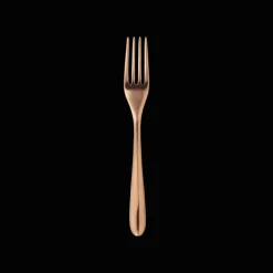 Christofle Copper Stainless Steel Dessert Fork
