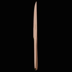 Christofle Copper Stainless Steel Serrated Blade Steak Knife