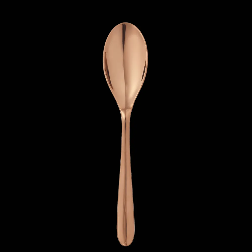 Christofle Copper Stainless Steel Soup Spoon