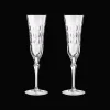Christofle Crystal Champagne Flute - Set of 2