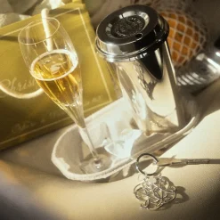 Christofle Crystal champagne flutes - Set of 2