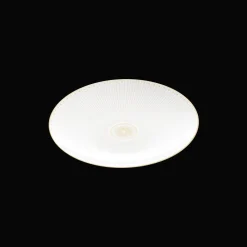 Christofle Dessert Plate Porcelain Gold