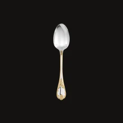 Christofle Dessert spoon Silver Plated - Partial Gilding