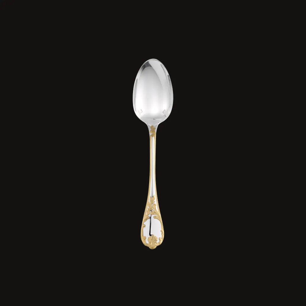Christofle Dessert spoon Silver Plated - Partial Gilding
