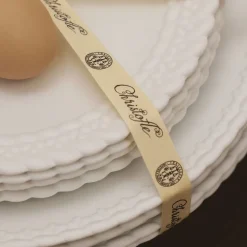 Christofle Dinner plate Babylone Porcelain