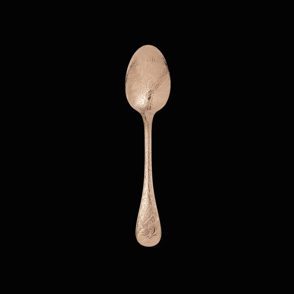 Christofle Gilded Rose Gold Dessert Spoon
