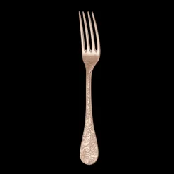 Christofle Gilded Rose Gold Dinner Fork