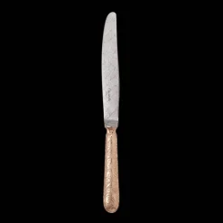 Christofle Gilded Rose Gold Dinner Knife