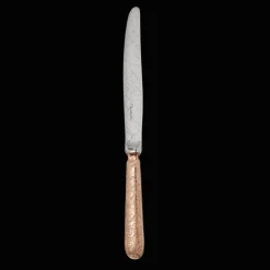 Christofle Gilded Rose Gold Dinner Knife