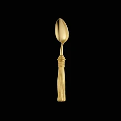 Christofle Gilded Silver-Plated Coffee Spoon Set