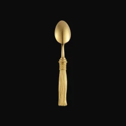 Christofle Gilded Silver-Plated Coffee Spoon Set
