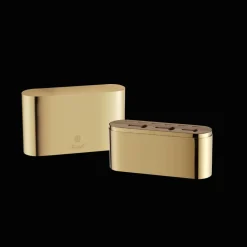 Christofle Gold Stainless Steel Case - 24-piece stainless steel (sold empty)