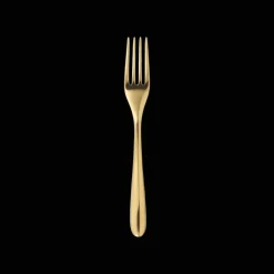 Christofle Gold Stainless Steel Dessert Fork