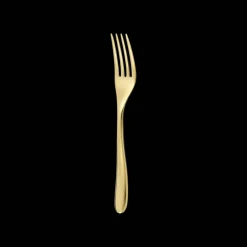 Christofle Gold Stainless Steel Dessert Fork