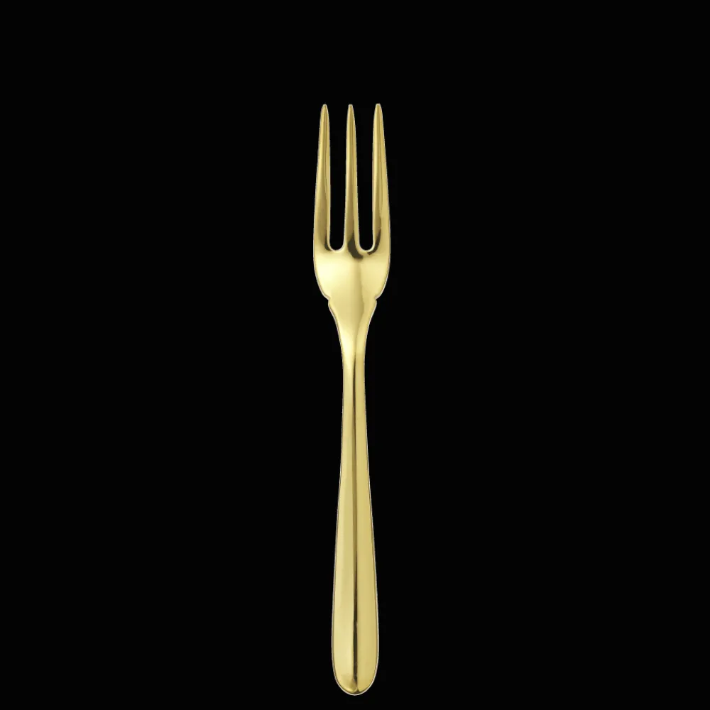 Christofle Gold Stainless Steel Fish Fork