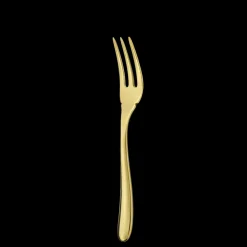 Christofle Gold Stainless Steel Fish Fork