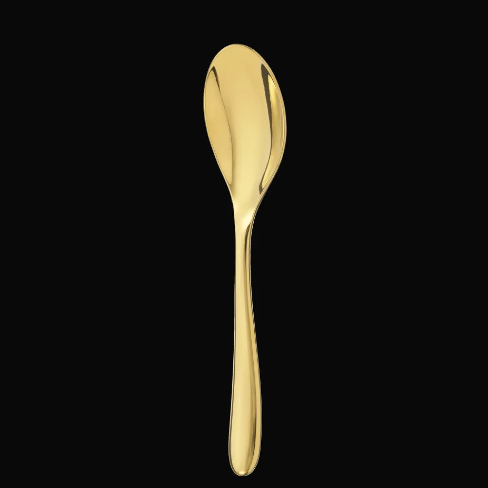 Christofle Gold Stainless Steel Soup Spoon