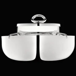 Christofle Large Silver-Plated Caviar Serving Set