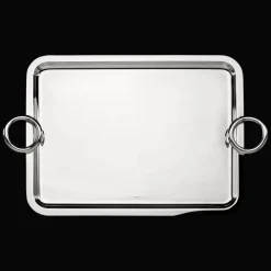 Christofle Large Silver-Plated Tray 16 x 12 in