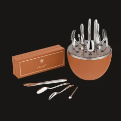 Christofle MOOD PARTY - Silver-Plated 24-Piece Appetizer Set