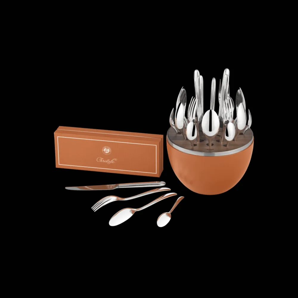 Christofle MOOD - Silver-Plated 24-Piece Flatware Set