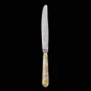 Christofle Partially Gilded Rose & Yellow Gold Dinner Knife