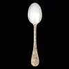 Christofle Partially Gilded Rose & Yellow Gold Table Spoon