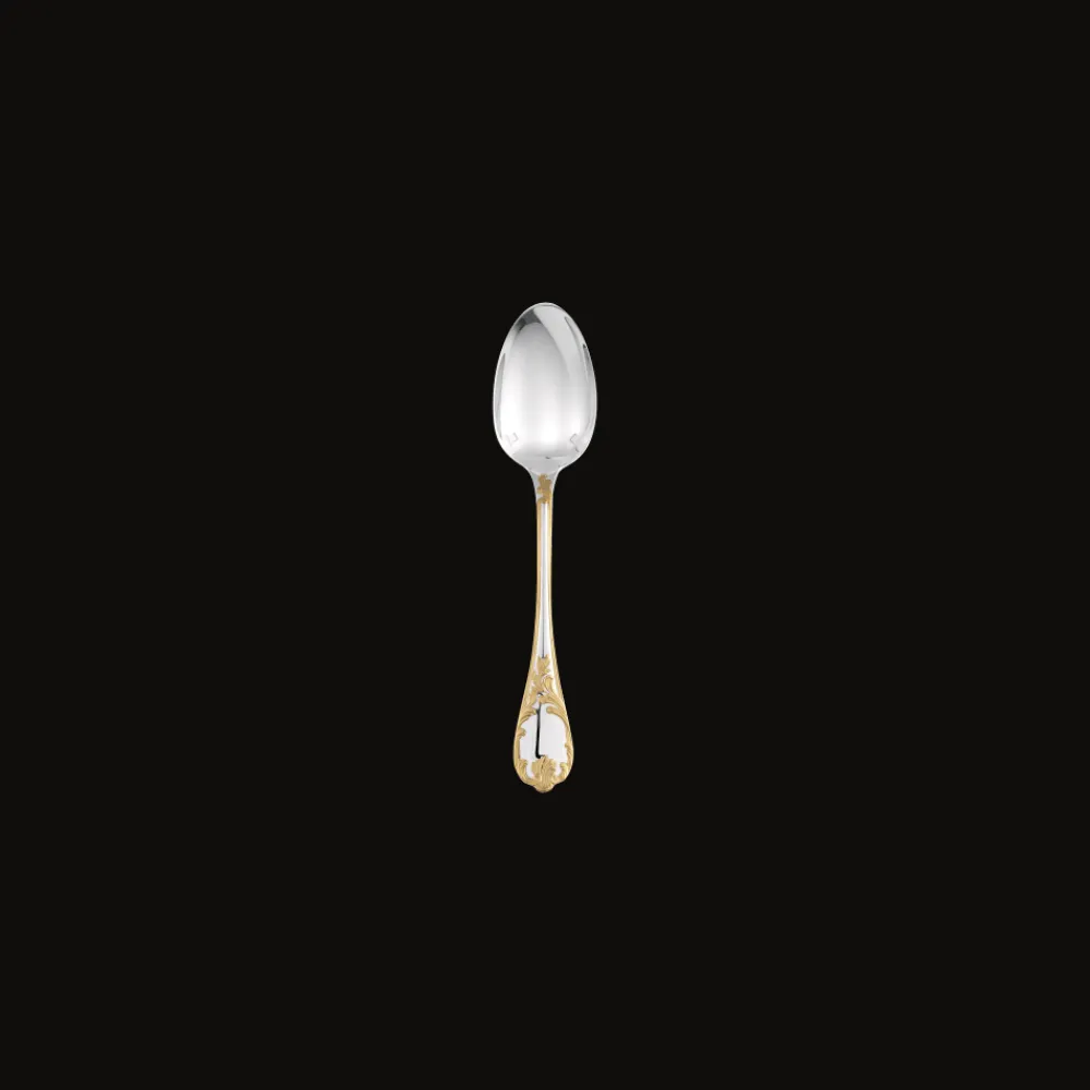 Christofle Partially Gilded Silver plated After dinner teaspoon