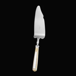 Christofle Partially Gilded Silver-plated Cake Server