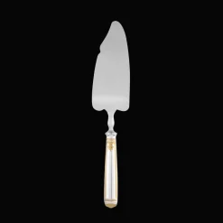Christofle Partially Gilded Silver-plated Cake Server