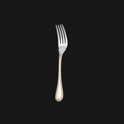 Christofle Partially Gilded Silver-plated Fish fork