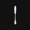 Christofle Partially Gilded Silver-plated Fish knife