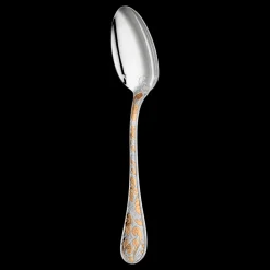 Christofle Partially Gilded Silver Plated Table Spoon