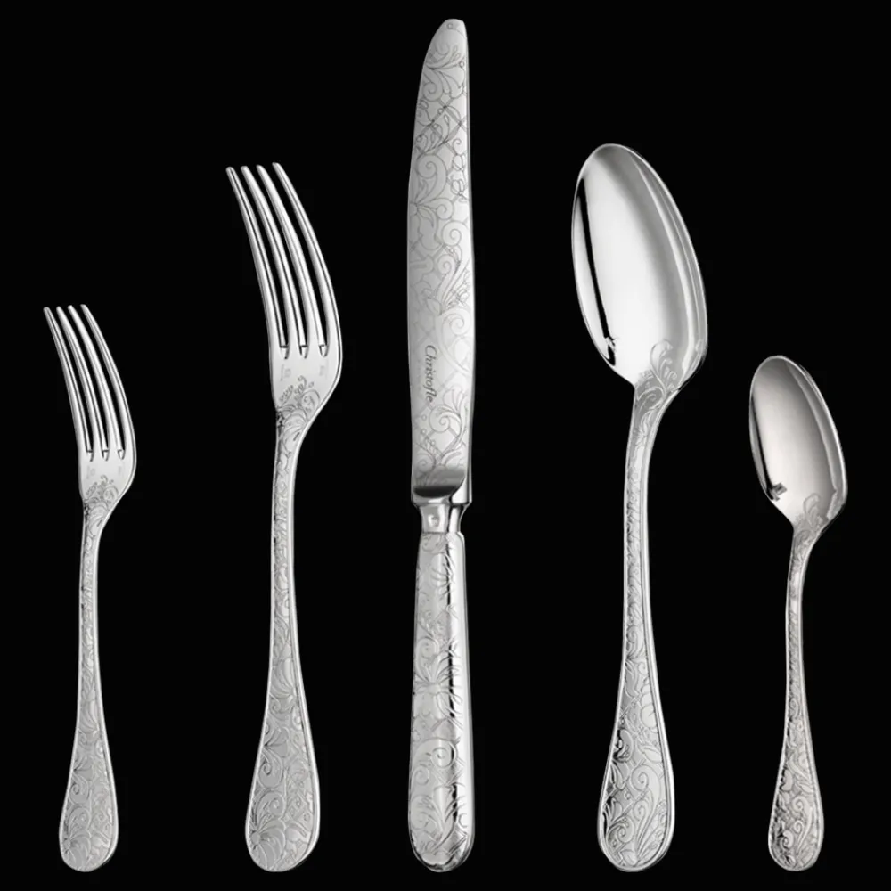 Christofle 75-Piece Silver Flatware Set