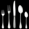 Christofle 5-Piece Silver-Plated Flatware Set