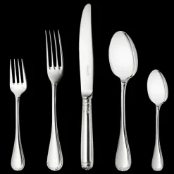 Christofle 5-Piece Silver-Plated Flatware Set