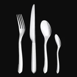 Christofle 24-piece Silver-Plated Flatware Set for 6 People with Small Storage Box