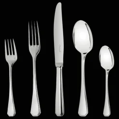 Christofle 24-Piece Silver-Plated Flatware Set with Chest