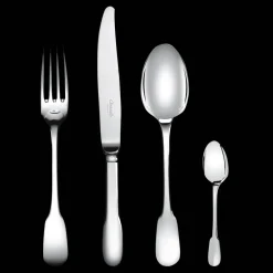 Christofle 24-Piece Silver-Plated Flatware Set with Storage Box