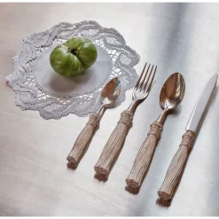Christofle 4-piece Silver-plated Individual place settings